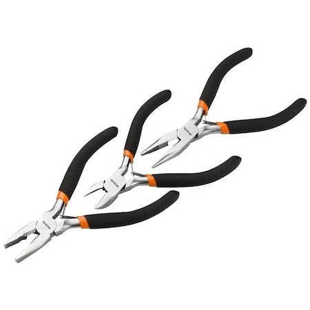 Wokin 3 Piece 4.5 Inch Mini Plier Set 102345